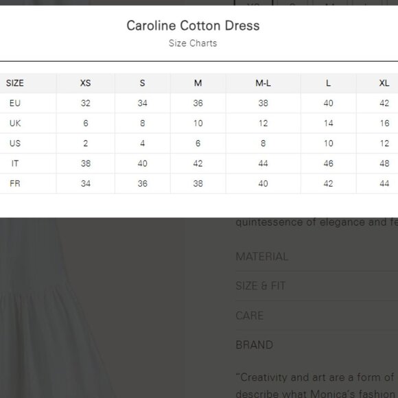 MONICA NERA Caroline Cotton Dress - Picture 13 of 13